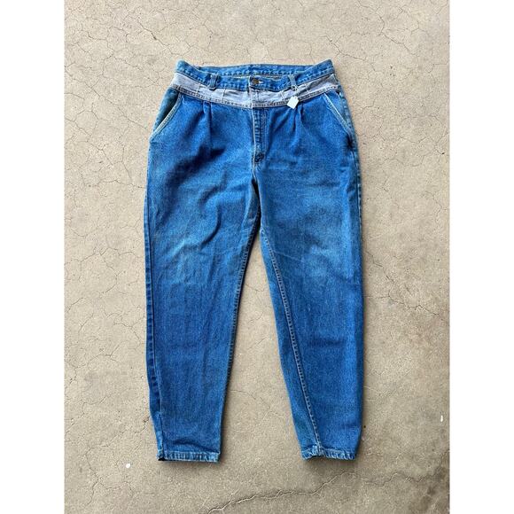 Vintage 1980's Boca Chica 100% cotton indigo denim jeans size 36 - Picture 1 of 7